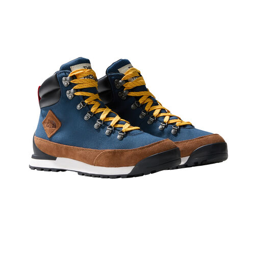 Botas Azules y Marrones The North Face de Lona Back-To-Berkeley IV Shady Blue-Monks Robe Brown 42