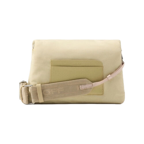 Bolso Bandolera Hoff Everest Nylon Moderno Beige 