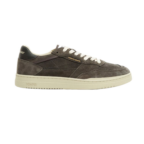 Zapatillas Grises Pompeii Elan Suede Charcoal 40