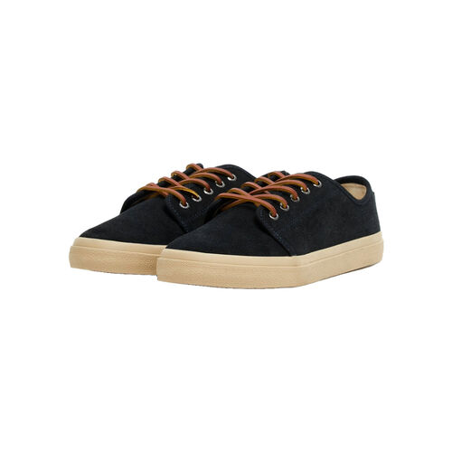 Zapatillas Azules de Piel Pompeii Higby V2 Suede Navy Estilo Clásico 40