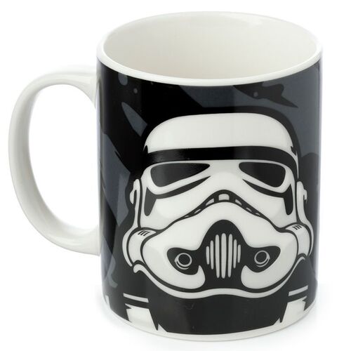 Taza de Porcelana Soldado Imperial Stormtrooper Negra Puckator 