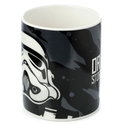 Taza de Porcelana Soldado Imperial Stormtrooper Negra Puckator 