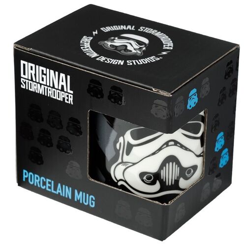 Taza de Porcelana Soldado Imperial Stormtrooper Negra Puckator 