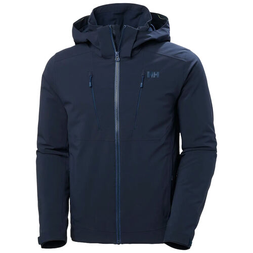 Chaqueta de Esquí Azul Marino Helly Hansen Alpha Navy Impermeable y Cortavientos S