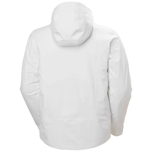 Chaqueta de Esquí Blanco Helly Hansen Alpha White Impermeable y Cortavientos S