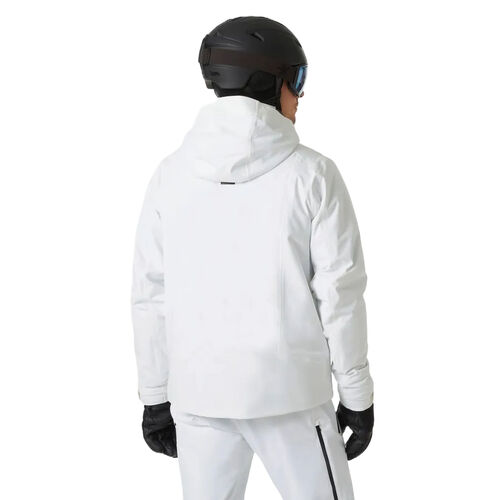 Chaqueta de Esquí Blanco Helly Hansen Alpha White Impermeable y Cortavientos S