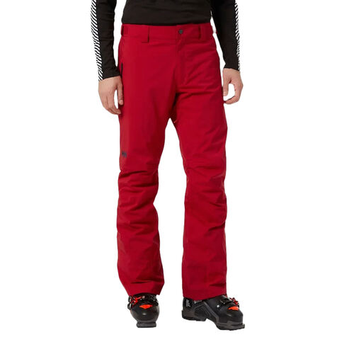 Pantalón de Esquí Rojo Helly Hansen Legendary Insulated Red Impermeable y Cortavientos S