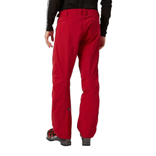 Pantalón de Esquí Rojo Helly Hansen Legendary Insulated Red Impermeable y Cortavientos S