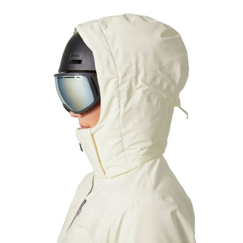 Cazadora de Esquí Beige Helly Hansen Alphelia Snow Impermeable y Cortavientos S