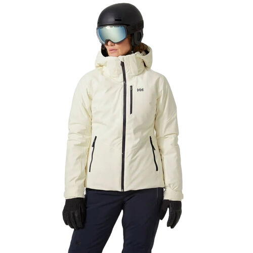 Cazadora de Esquí Beige Helly Hansen Alphelia Snow Impermeable y Cortavientos S