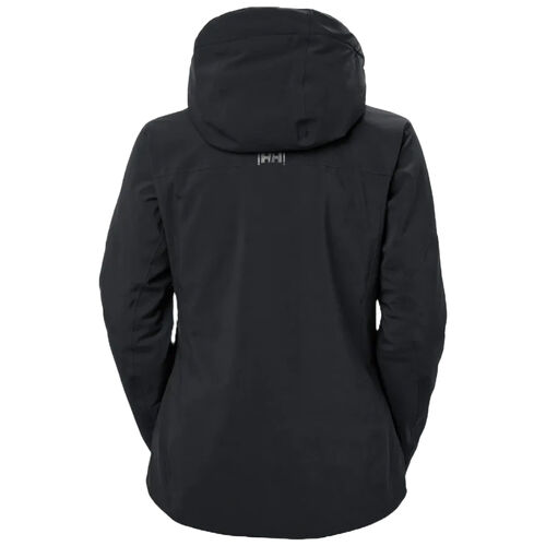 Cazadora de Esquí Negro Helly Hansen Alphelia Black Impermeable y Cortavientos L