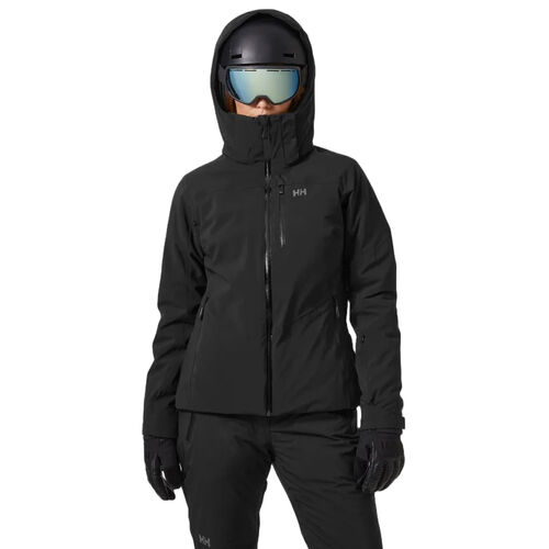 Cazadora de Esquí Negro Helly Hansen Alphelia Black Impermeable y Cortavientos L