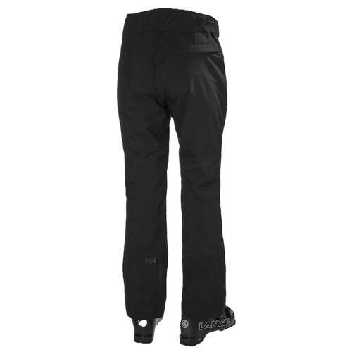 Pantalón de Esquí Aislante Negro Helly Hansen Legendary para Mujer Impermeable y Transpirable S