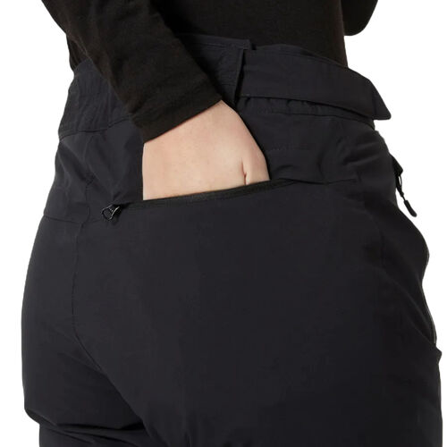 Pantalón de Esquí Aislante Negro Helly Hansen Legendary para Mujer Impermeable y Transpirable S