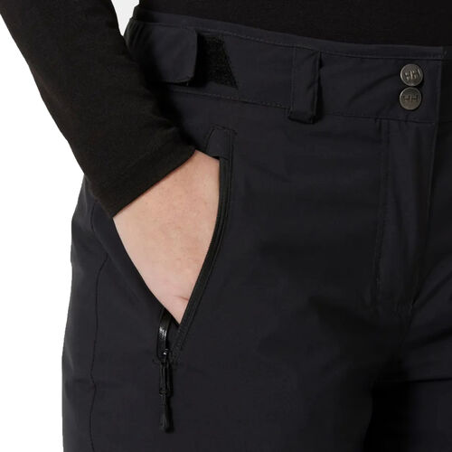 Pantalón de Esquí Aislante Negro Helly Hansen Legendary para Mujer Impermeable y Transpirable S