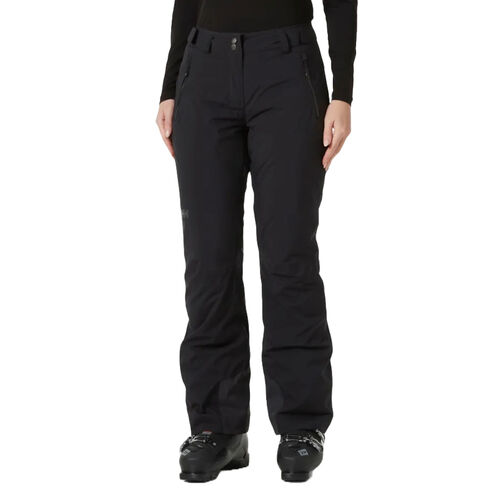 Pantalón de Esquí Aislante Negro Helly Hansen Legendary para Mujer Impermeable y Transpirable S