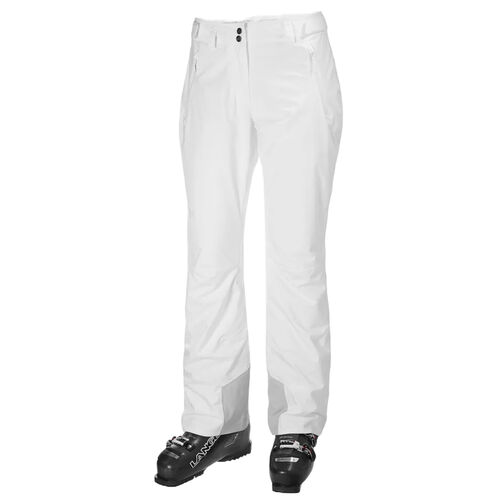 Pantalón de Esquí Aislante Blanco Helly Hansen Legendary para Mujer Impermeable y Transpirable S