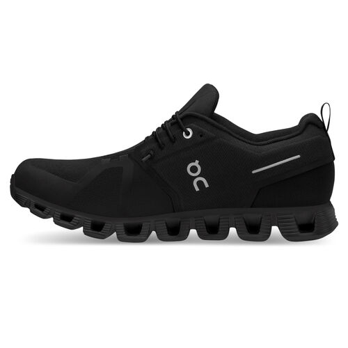 Zapatillas Negras On Running Cloud 5 Waterproof All Black Cómodas y Sostenibles 40