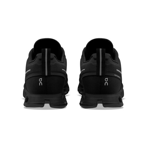 Zapatillas Negras On Running Cloud 5 Waterproof All Black Cómodas y Sostenibles 40