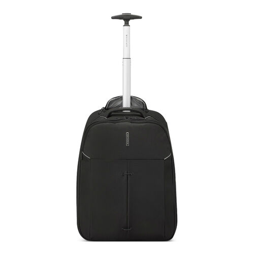 Maleta de Cabina Mediana Negra Roncato Trolley Ironik 2.0 con Diseño Vanguardista 