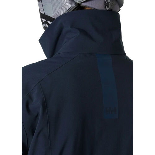 Chaqueta de Esquí Azul Marino Helly Hansen Alpha Navy Impermeable y Cortavientos M