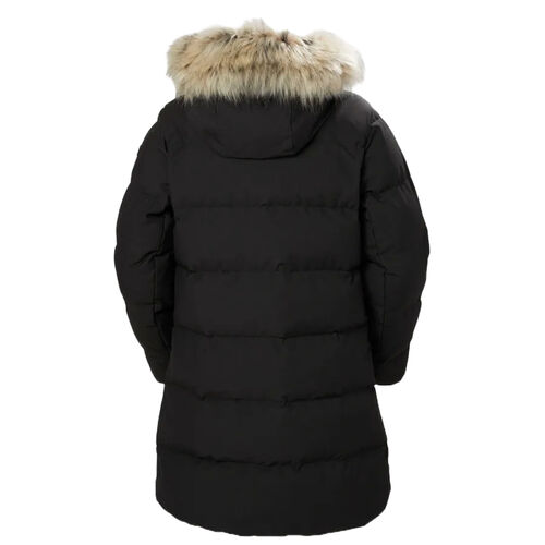 Cazadora Parka Acolchada Negra Helly Hansen Blossom Aislante y Cálida S