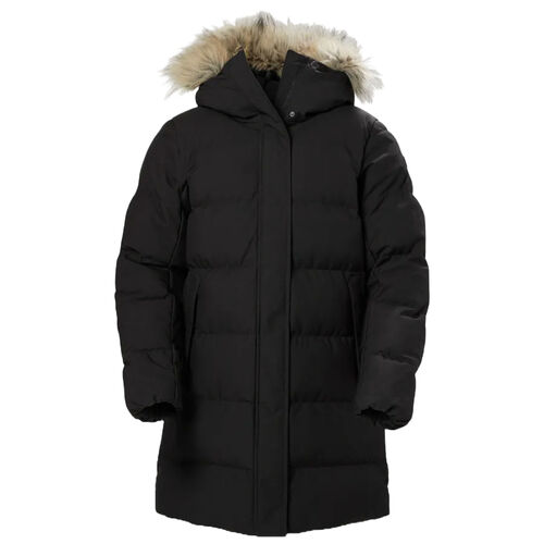 Cazadora Parka Acolchada Negra Helly Hansen Blossom Aislante y Cálida S