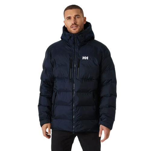 Cazadora Parka Acolchada Azul Marino Helly Hansen Park Navy Resistente y Cálida L