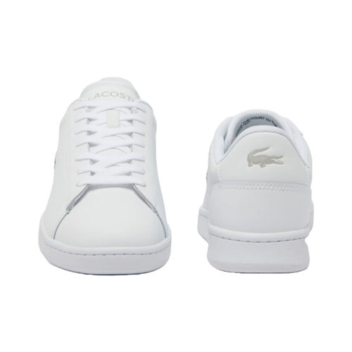 Zapatillas Blancas Lacoste Carnaby Set de Piel con Suela de Goma 41