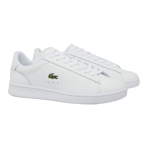 Zapatillas Blancas Lacoste Carnaby Set de Piel con Suela de Goma 41