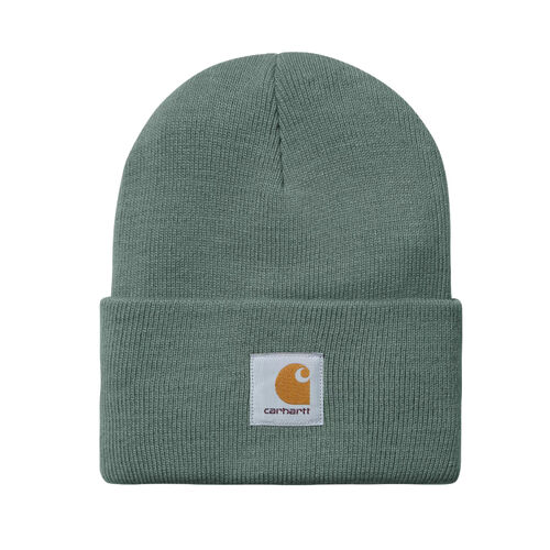 Gorro Verde Carhartt Acrylic Watch Hat Silver Pine Elástico Y Cálido 