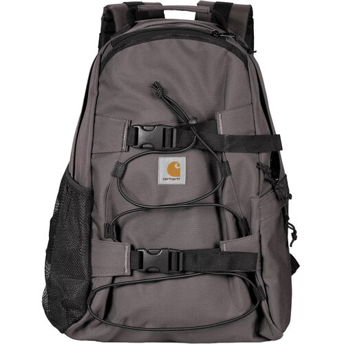 Mochila Gris Carhartt Kickflip Backpack Manta Repelente Al Agua Con Cremallera Bidireccional 