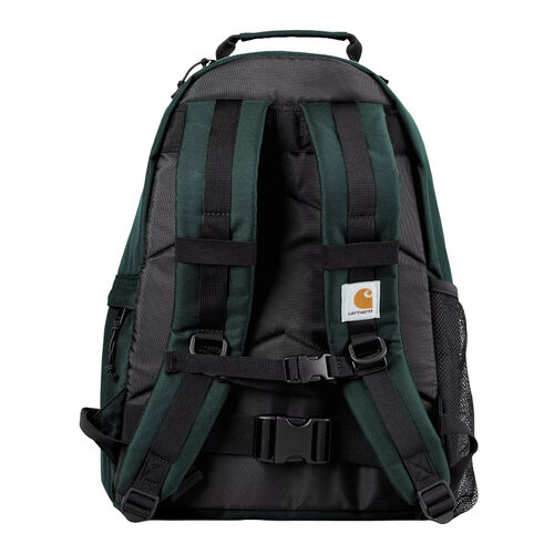 Mochila Verde Carhartt Kickflip Backpack Deep Lagoon Repelente Al Agua Con Cremallera Bidireccional 