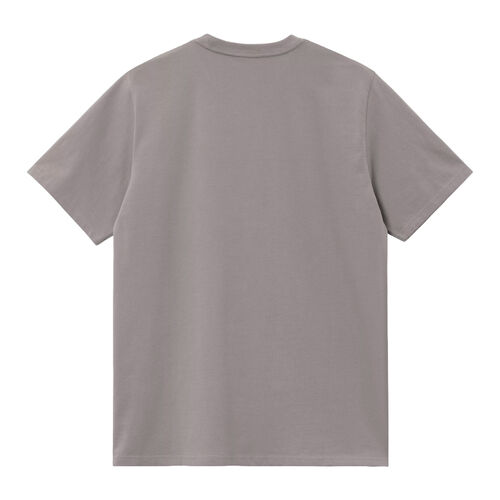 Camiseta Gris Carhartt American Script T-Shirt Yosemite Corte Holgado XS