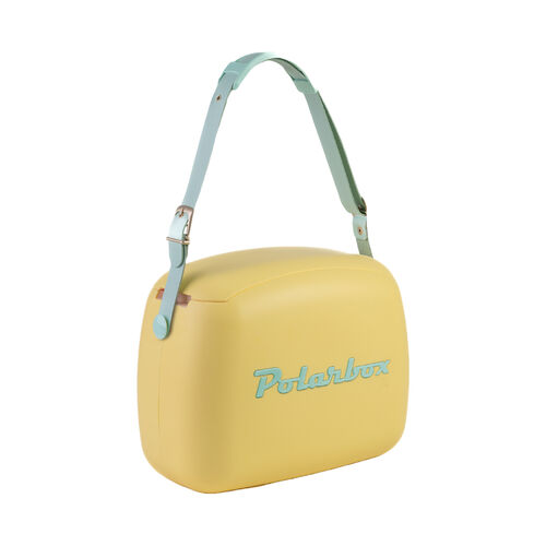 Nevera CoolerBag 6L Amarilla - Pop con Asa Verde Polarbox TU