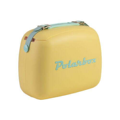 Nevera CoolerBag 6L Amarilla - Pop con Asa Verde Polarbox TU