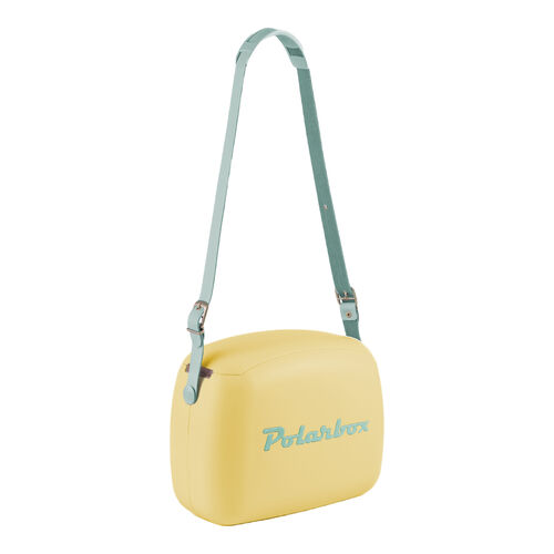 Nevera CoolerBag 6L Amarilla - Pop con Asa Verde Polarbox TU