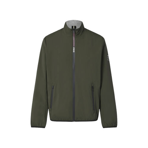 Chaqueta Verde Ecoalf James Dusty Olive Repelente al agua y Transpirable M