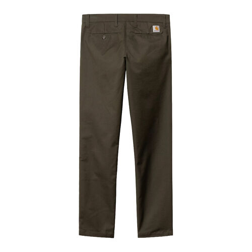 Pantalón Verde Carhartt Chino Sid Pant Cypress Corte Slim 30