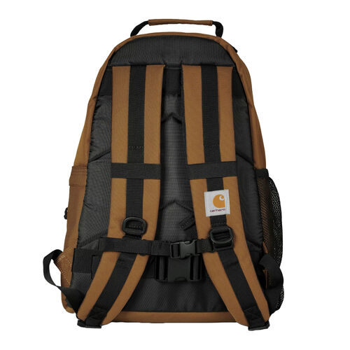 Mochila Marrón Carhartt Kickflip Backpack Hamilton Brown Repelente Al Agua Con Cremallera Bidireccional 