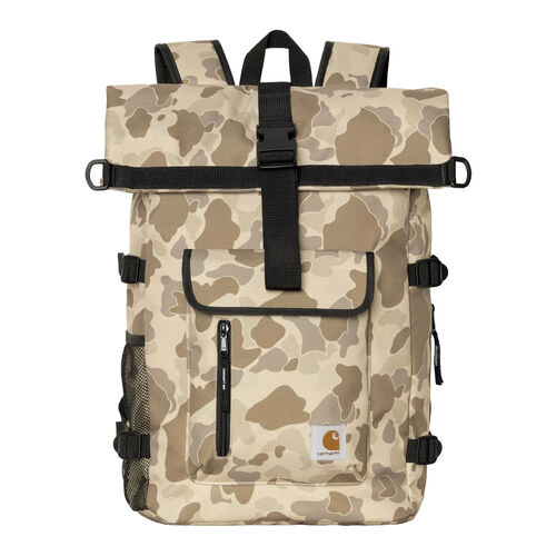 Mochila Camuflaje Beige Carhartt Philis Backpack Camo Duck Desert 