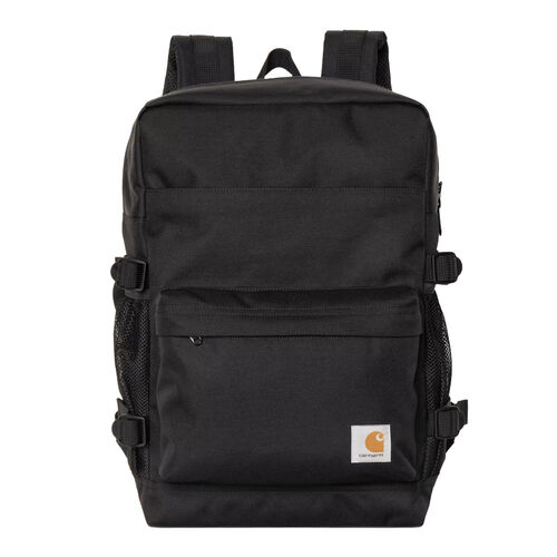 Mochila Negra Carhartt Jakob Backpack Black Repelente Al Agua 