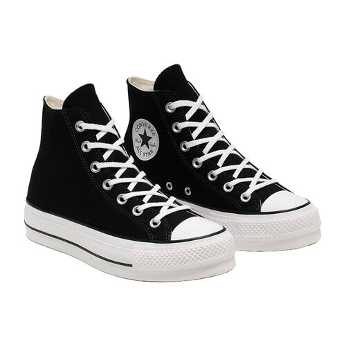 Zapatillas Converse Plataforma Chuck Taylor All Star Plataforma bota Negra | Clásicas y elegantes | Estilo Retro Urbano