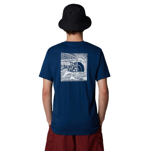 Camiseta Azul The North Face Redbox Celebration Estate Blue AZUL S