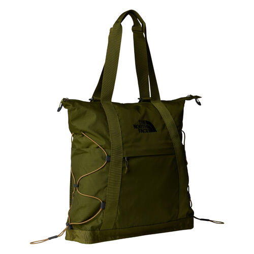 Bolsa Verde Tote Borealis Forest Olive-Utility Brown con Tejido de Alta Resistencia