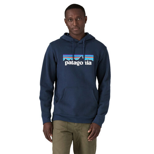 Sudadera Azul Patagonia Logo Uprisal Fleece New Navy Suave y Cálida  S