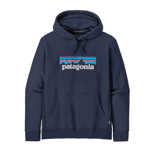 Sudadera Azul Patagonia Logo Uprisal Fleece New Navy Suave y Cálida  S