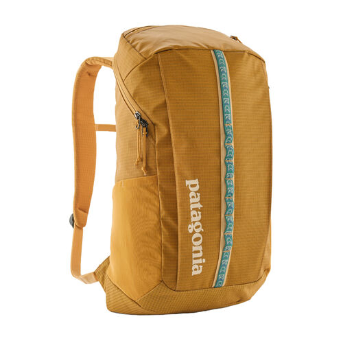 Mochila Amarilla Patagonia Hole® Pack 25L Pufferfish Gold w/Beeswax Tan con tejido Antidesgarro 