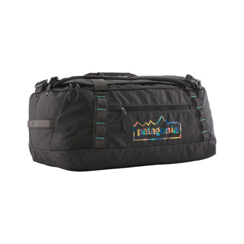 Bolsa Negra Patagonia Hole® Duffel 40L Matte Unity Fitz Ink Black con Base Acolchada 