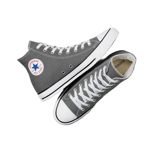 Zapatillas Converse Grises Chuck Taylor All Star Charcoal con Parche Clásico 35